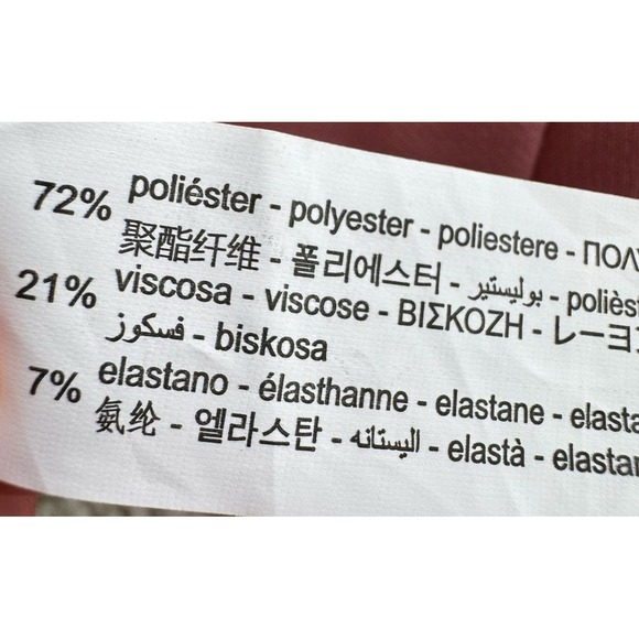 Zara Woman High Waist Tailored Pants Pink Bubblegum Women's M Preppy Barbiecore - Picture 11 of 11